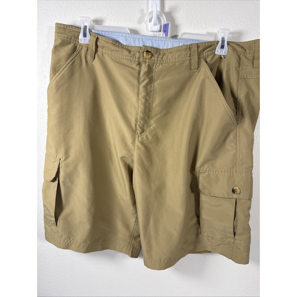 Magellan Outdoors‎ Mens 38 Khaki Water Repellent Fishing Hiking H1
